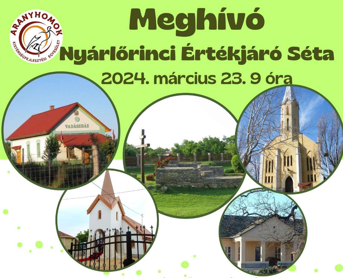 Nyárlőrincen folytatódik a Térségi Értékjáró Séta