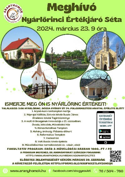 Nyárlőrincen folytatódik a Térségi Értékjáró Séta