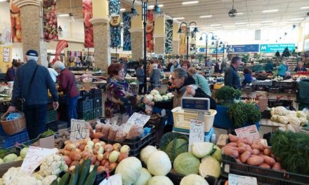 Piacok május elsején Kecskeméten