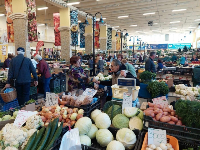 Piacok május elsején Kecskeméten