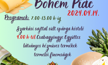Rügyfakasztó vasárnappal indul a „Bohém Piac”