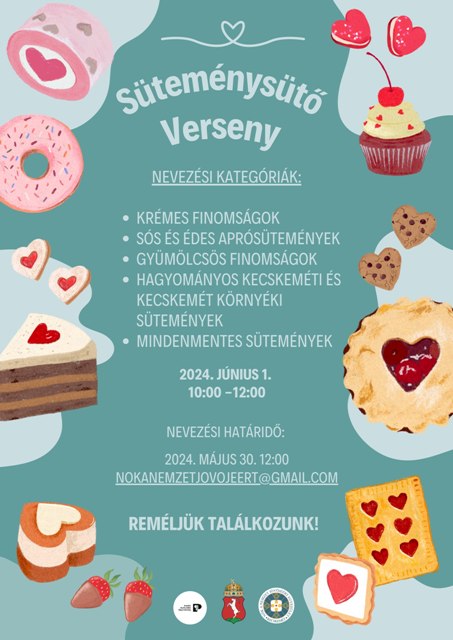XIII. Kecskeméti Süteménysütő Verseny - FELHÍVÁS