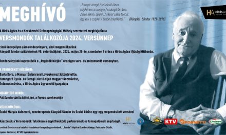 Versünnep zárja a Versmondók találkozóját Kecskeméten