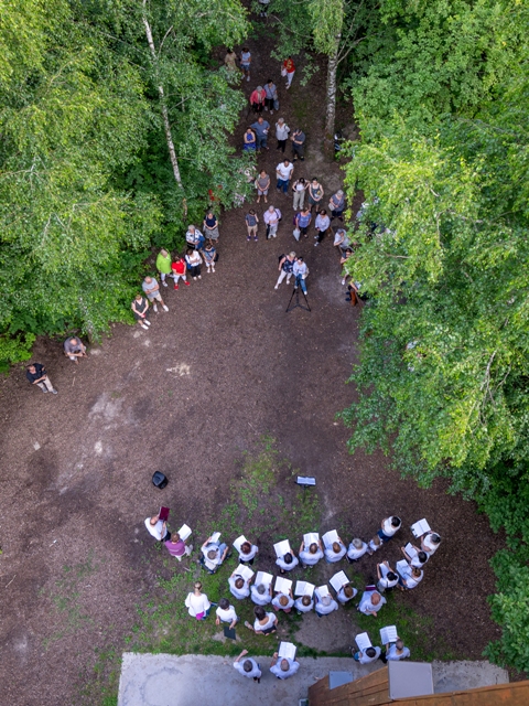 Koncert a kecskeméti arborétumban