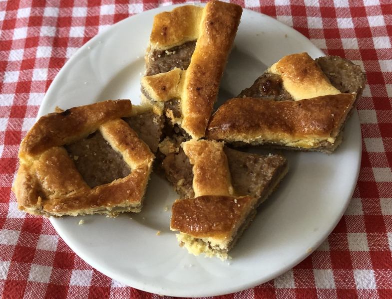 Almáspite sült almából