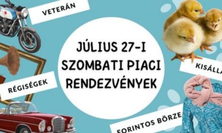 Szombati piaci rendezvények Kecskeméten