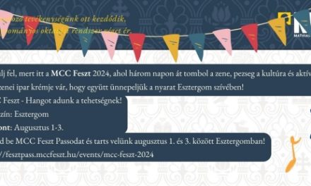Ismét Esztergom ad otthont az MCC Fesztnek