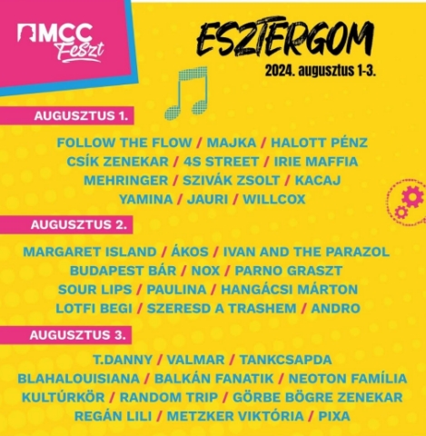 Ismét Esztergom ad otthont az MCC 