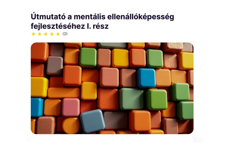 Reziliencia fejlesztő tananyagok a Coca-Cola #énjövőm platformon