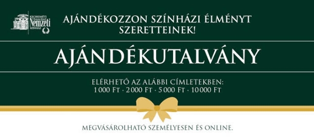 Ajándékozzon színházi élményt!