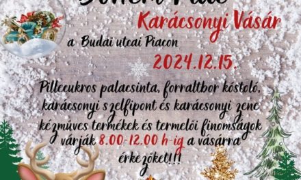 Itt a karácsonyi vásár a Kecskeméti Piacon!