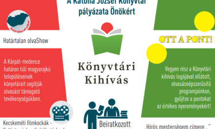 Országos könyvtári kihívás – Kecskeméten is!