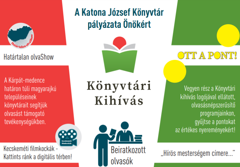 Országos könyvtári kihívás – Kecskeméten is!