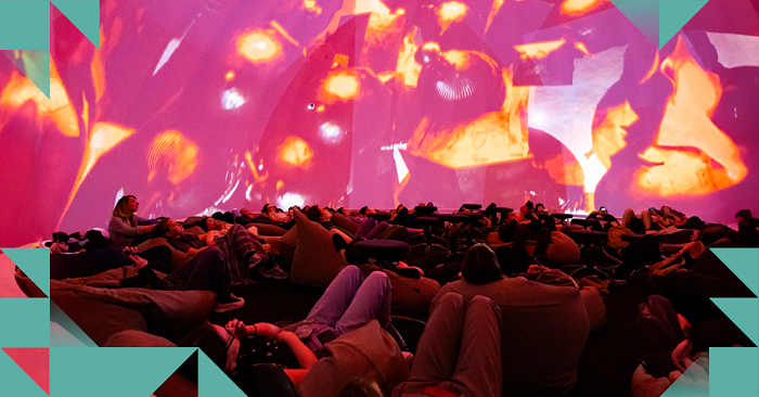 Audiovizuális fesztivál a Zene Háza 360 fokos vetítőtermében