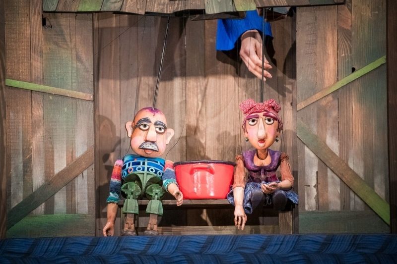 Bábszínház előadás-sorozat a Cirókában