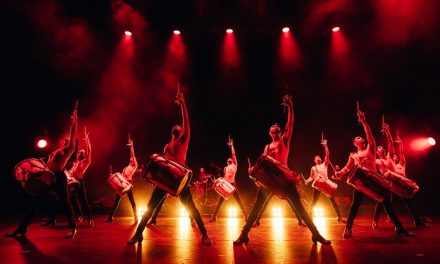 A  Malevo társulat show-ja a Margitszigeten