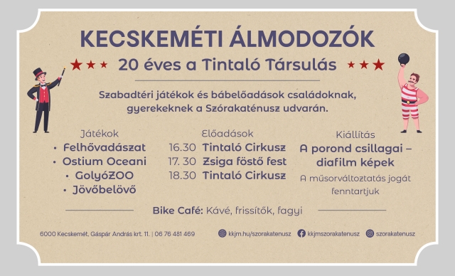 Sokszínű programkínálat a Szórakaténuszban