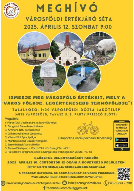 Városföldi értékjáró séta