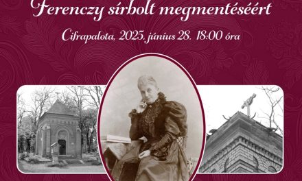 Jótékonysági hangverseny a kecskeméti Szentháromság temetőben álló Ferenczy sírbolt megmentéséért