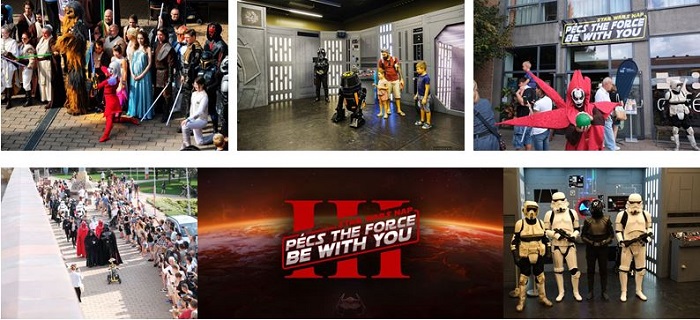 III. Pécsi Star Wars Nap a Zsolnay Negyedben