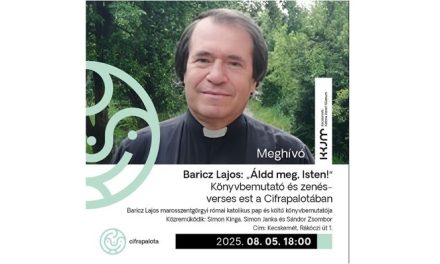 „Áldd meg, Isten!” – zenés-verses est a Cifrapalotában