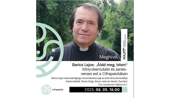 „Áldd meg, Isten!” – zenés-verses est a Cifrapalotában