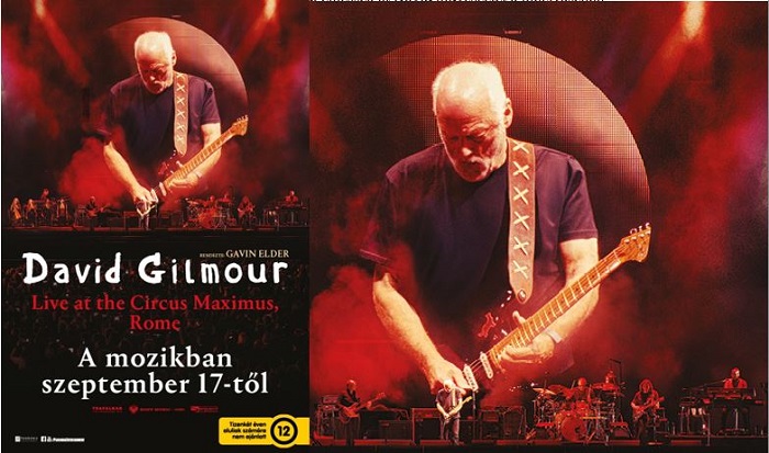 David Gilmour koncert szeptemberben a mozikban!