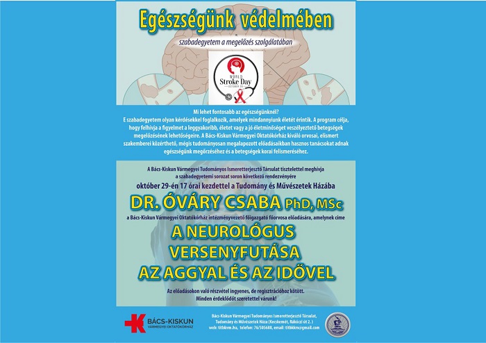 A stroke világnapja – Meghívó a kecskeméti TIT-be