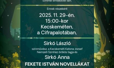 Különleges irodalmi élmény a Cifrapalotában!