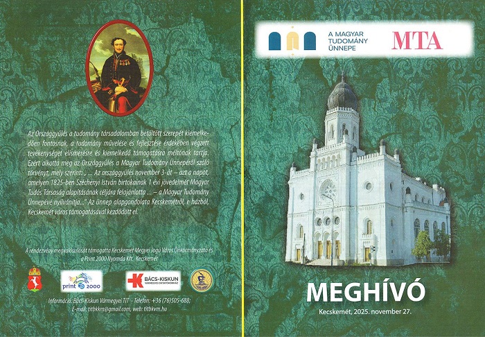 A Magyar Tudomány Ünnepe Kecskeméten – TIT