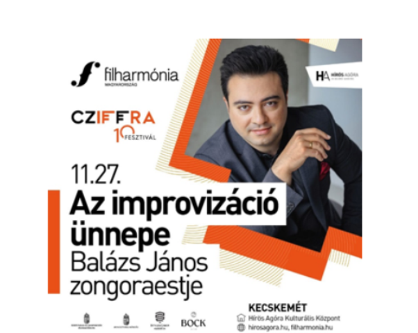Balázs János zongoraművész koncertje Kecskeméten
