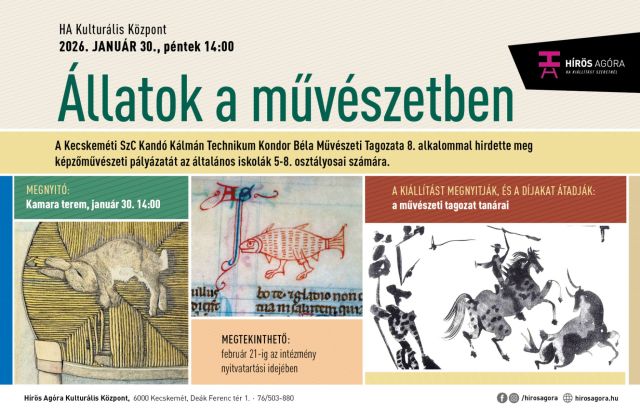 Állatok a művészetben – Kiállításmegnyitó