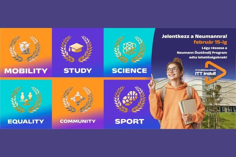 Neumann Ösztöndíj Program: 538 hallgató kapja vissza tandíját