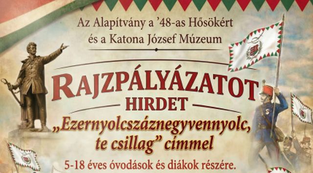 Március 15-ei rajzpályázat Kecskeméten