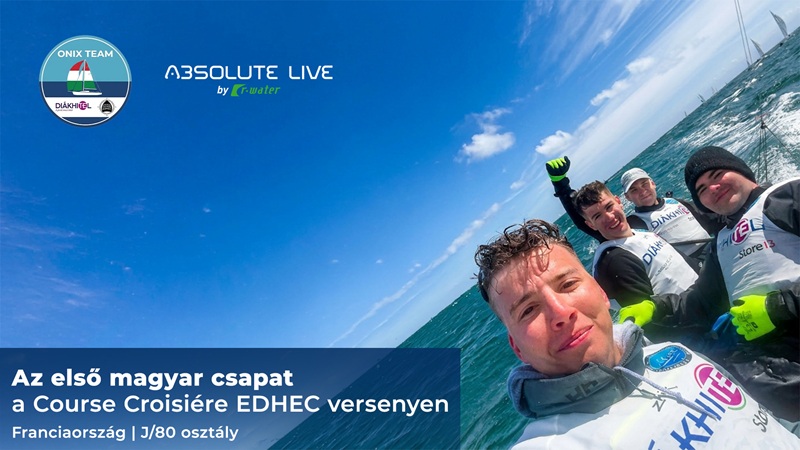 Az Absolute Live sportital támogatja a történelmet író magyar vitorlásokat