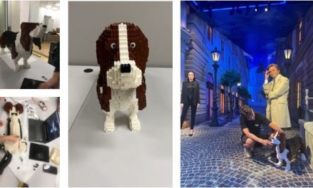 Columbo Lego-kutyája a Madame Tussauds Budapestben