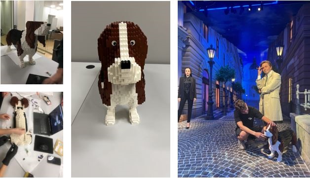 Columbo Lego-kutyája a Madame Tussauds Budapestben