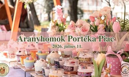 Szombaton ismét Aranyhomok Portéka Piac lesz