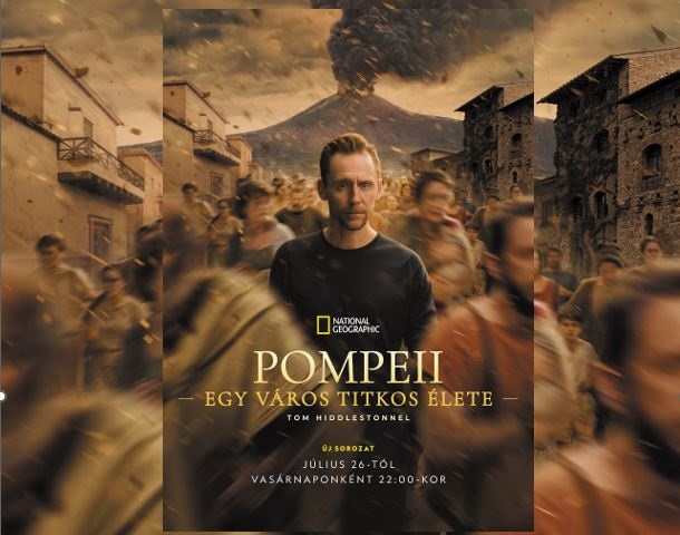 Pompeii: Egy város titkos élete Tom Hiddlestonnel a NatGeo csatornán