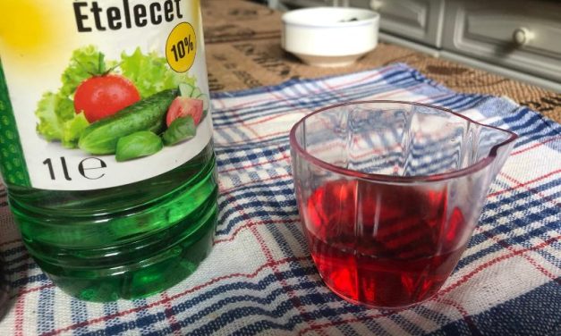 Házi gyümölcsecet készítése